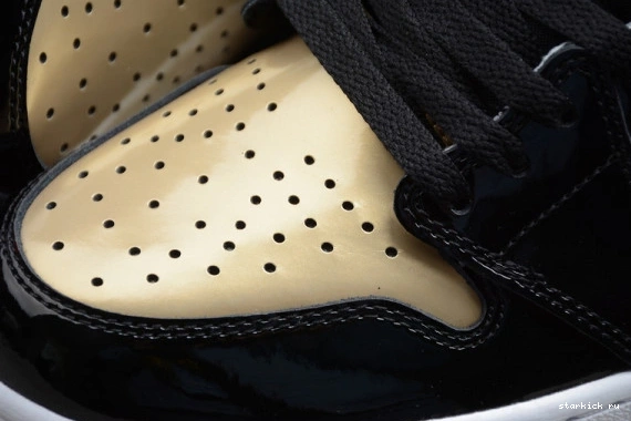 High 007 Jordan  Patent 1 NRG Gold 861428 861428-007 Toe Retro 1204